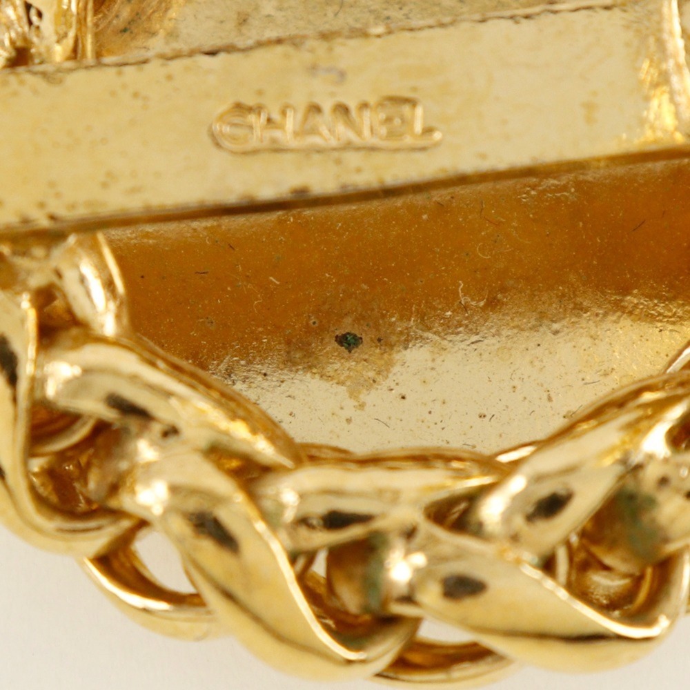CHANEL Authentic Gold Earrings - Picture 8 of 9